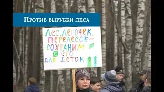 Митинг против вырубки леса в Закамске. 20 апреля.