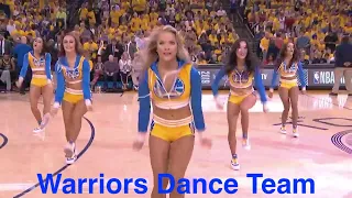 Warriors Dance Team at Oracle Arena - 6/13/2019