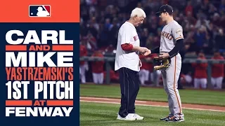 Yastrzemski's first pitch