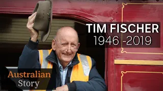 Trains, family and politics: Tim Fischer's well-lived life | Australian Story