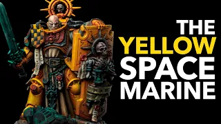 My First Space Marine - Trying to get a grip on Yellow - 40K Indomitus Imperial Fist Captain