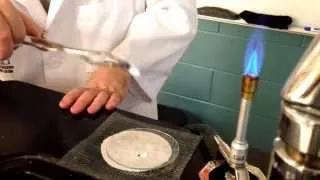 "Burning Magnesium (Synthesis Demo)"