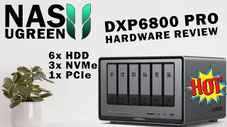 UGREEN NAS NASync "DXP6800 Pro" 🔥🔥 Full Hardware Review