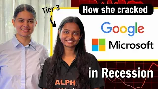 Tier 3 to Off Campus Google & Microsoft | How did this student crack both Internships?