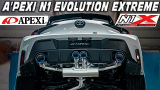 Toyota GR Corolla APEX'i N1 Evolution EXTREME Exhaust