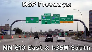 Interstate 35W - Minneapolis, Minnesota - October, 2022