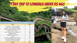 Lonavala Trip in Public Transport | Bhaje Caves, Lohagad Fort , Waterfalls | Lonavala 2022