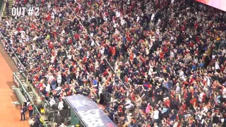 Fans erupt after Otero throws the final outs of World Series Game 4