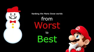 Ranking the New Super Mario Bros snow worlds from worst to best