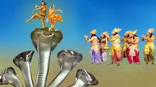 भोलेनाथ और माता पार्वती ने किया कालिया नाग के फ़न पर नृत्य | (Har Har Mahadev Serial) | हर हर महादेव