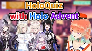 HoloQuiz Segment with HoloAdvent!!!! Who Will Get The Highest Score???