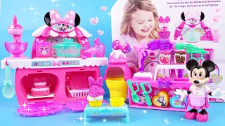 9 Minutes Satisfying with Unboxing Disney Minnie Mouse Toys, Kitchen PlaySet Compilation ASMR