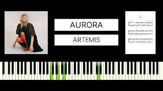 AURORA - Artemis (BEST PIANO TUTORIAL & COVER)