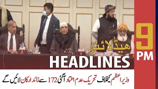 ARY News Prime Time Headlines 9 PM | 8th March 2022