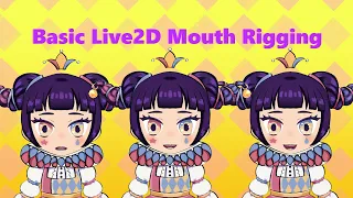 Basic Live2D Mouth Rigging for Chibi Vtuber Models and Exporting to VTube Studio