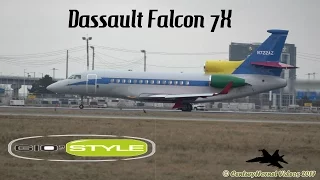 Giostyle LLC Dassault Falcon 7X Takeoff RWY 24R | Toronto Pearson Int'l