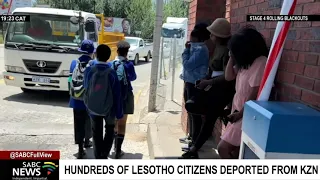 Hundreds of Lesotho citizens deported from KZN