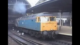 BR in the 80's Trans Pennine journey   Winter 1987