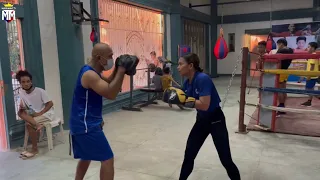 Eumir Marcial’s Fiancé ng punch mitts din sa Longtime trainer ng Zamboanga City