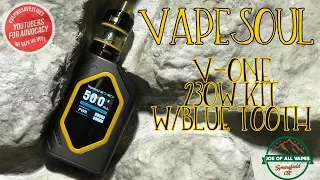 Vapesoul Vone Kit W/Blue Tooth Review