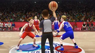 Olympic Games Tokyo 2020 BASKETBALL PC GAMEPLAY - Summer Olympics Official Video Game