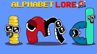 Alphabet Lore (A - Z...) But Something is WEIRD - ALL Alphabet Lore Meme #4 | GM Animation