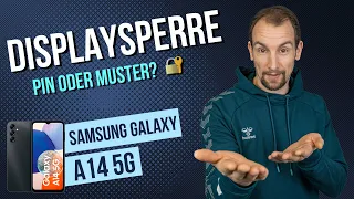 Samsung Galaxy A14 - Bildschirmsperre PIN und Muster • 📱 • 🀡 • ☡ • Anleitung | Tutorial