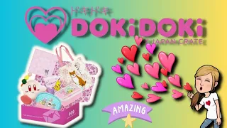 Unboxing Doki Doki Box from Japan Crate!  Tons of Kawaii items!! June/2023