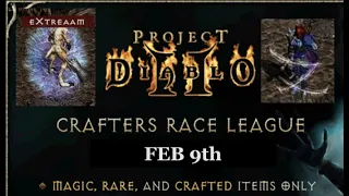 PD2 CL2 - SEASON STARTERS  - Announcement, Rules, Rare/Craft Fire Druid - Warlord - Craft League 2