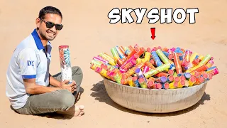 100 Skyshots Testing Ek Sath - अब होगा असली धमाल 😎 | MR. INDIAN HACKER