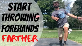 How to Throw Forehands Farther | Disc Golf for Beginners