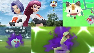 TEAM ROCKET’S JESSIE AND JAMES ARE NOW IN POKÉMON GO!! Shiny Shadow Ekans & Koffing Available!!!