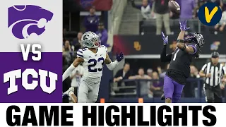 #10 Kansas State vs #3 TCU | 2022 BIG 12 Conference Championship | 2022 College Football Highlights