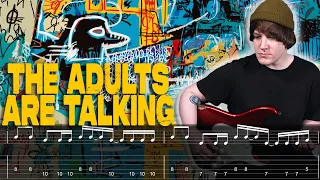 The Adults Are Talking Lesson with TABs - The Strokes Cover