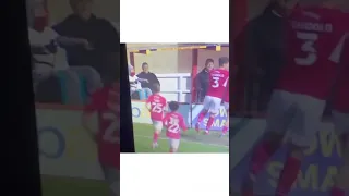 Imagine Celebrating in front of Disabled People after Scoring a Goal #shorts #funnyfootball