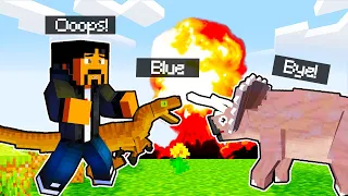 My DINOS go EXTINCT in Minecraft Jurassic Craft ep8