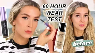 60 HOUR BROW WEAR TEST + NEW SKINCARE FOUNDATION REVIEW + DEMO | leighannsays