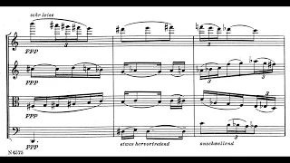 Anton Webern - String Quartet (1905)