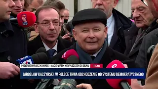 Prezes PiS. J. Kaczyński: losy rządu koalicji 13 grudnia w pewnym momencie się zakończą!