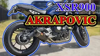 [VLOG #51] Yamaha XSR900 Full Akrapovic Exhaust Sytem Installation| Lên Pô Xe XSR900 (Viet Sub)