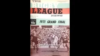 1971 NSWRL grand final: SOUTH SYDNEY v ST GEORGE at Sydney Cricket Ground (highlights)