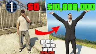 How to Make $10,000,000 Starting From Level 1 In GTA Online! (Beginner Solo Money Guide)