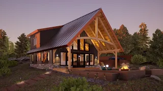 HemlockRun Timber Frame Home - Predesign
