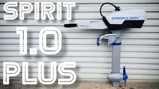 New Portable Electric Outboard | ePropulsion Spirit 1.0 Plus