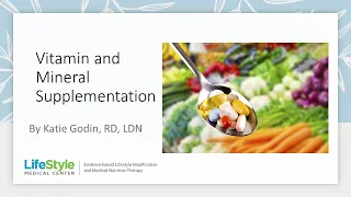 NC OSHR Wellness August 2023 - Vitamins and Mineral Supplementation