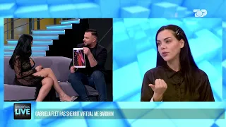 "Më pagoi 5 mijë euro të djeg foton e Sarës", Gabriela plas batutën në studio - Shqipëria Live