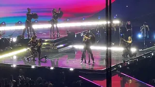 Dua Lipa - Don’t Start Now live concert in Seattle at Climate Pledge Arena 3/31/22