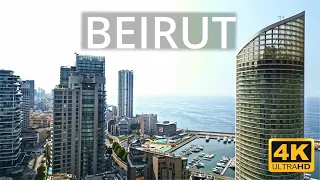 Beirut, Lebanon 🇱🇧| 4K Drone Footage - تصوير جوي لمدينة بيروت