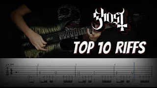 Ghost Top 10 Riffs (With Tab)