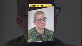 Don’t fall asleep in army classes